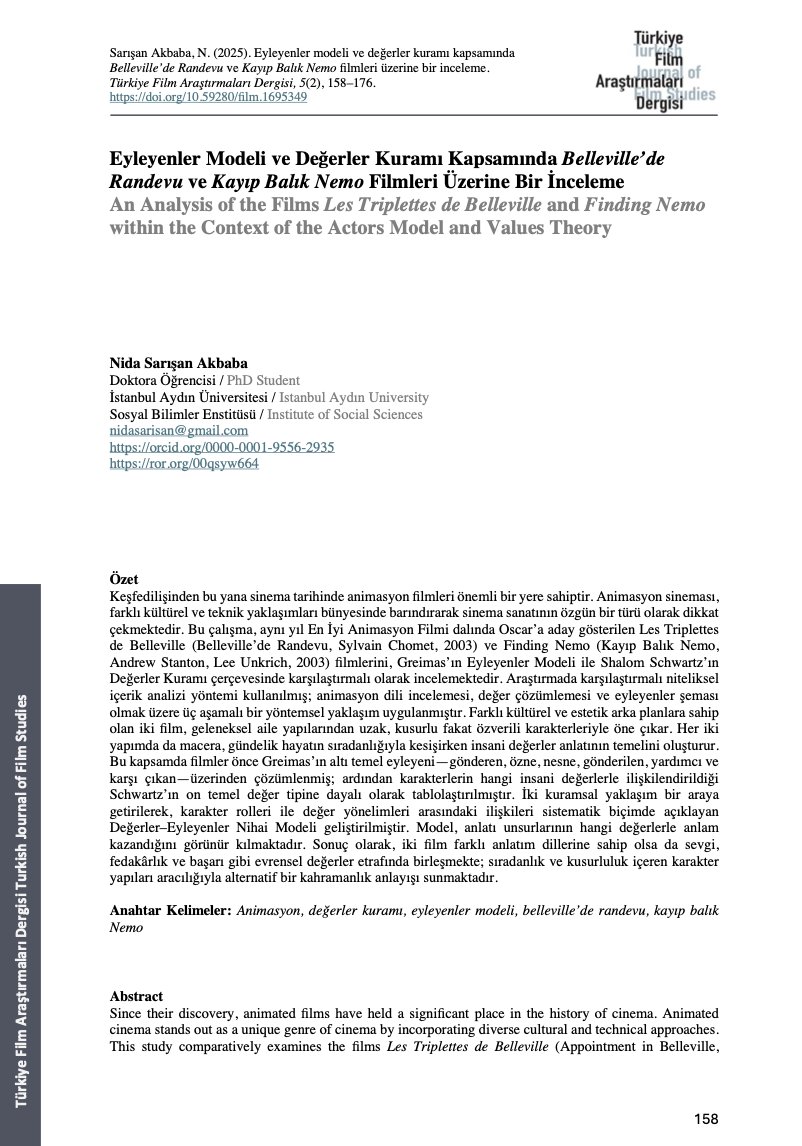 Türkiye Film Araştırmaları tweet media