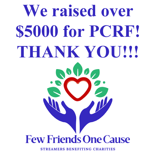 FFOC_Official's tweet photo. Woahhhh! We have officially raised over $5000 for PCRF!! Thank you all so much, we are so grateful! It couldn't have been done without our volunteer streamers and content creators, and of course, our amazing donors who supported us throughout this December!  THANK YOU SOOO MUCH!! https://t.co/PjC7YBOvYw