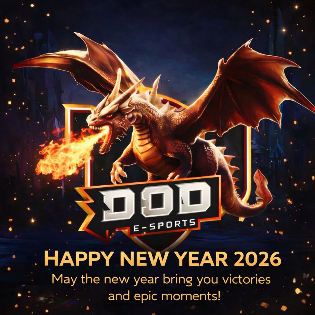 Happy New Year to everyone from DoD Esports!
We hope 2026 brings you lots of happiness, great opportunities in life, and a bright future ahead.
Clash on! 🎮✨

<a href="/CoCEsports/">Clash of Clans Esports</a> <a href="/ClashofClans/">Clash of Clans</a>