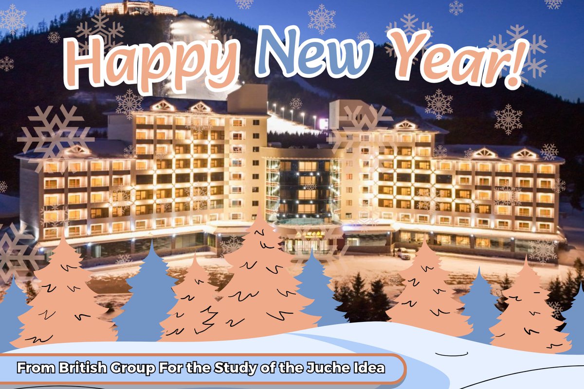 Happy New Year to All my followers on X. Thank you for your support . I have now got over 9,100 followers on X (formerly Twitter ) Forward to the victory of Juche in 2026 ! Good health ,happiness and success to all of you !