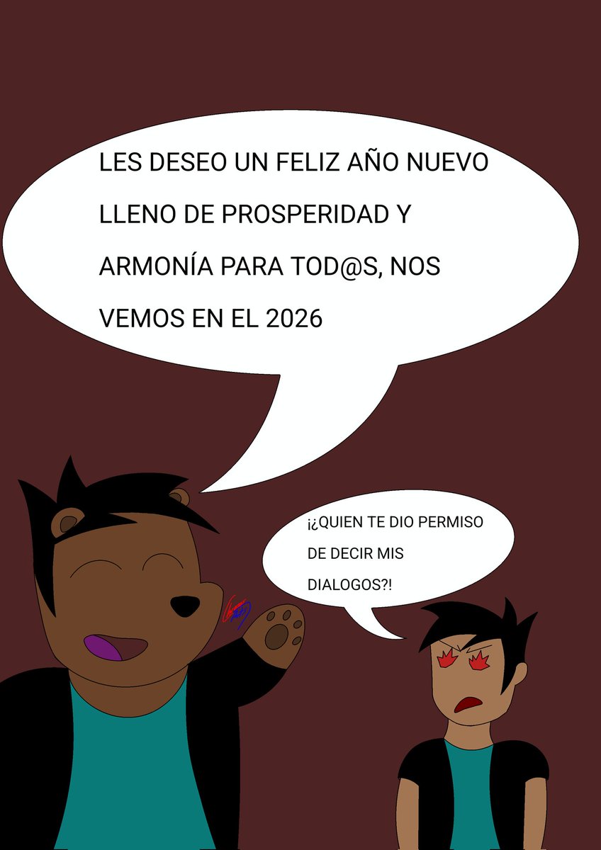 ChronosArts's tweet photo. Hasta el próximo año.

#HappyNewYear2026 https://t.co/fxUsTshC6Q
