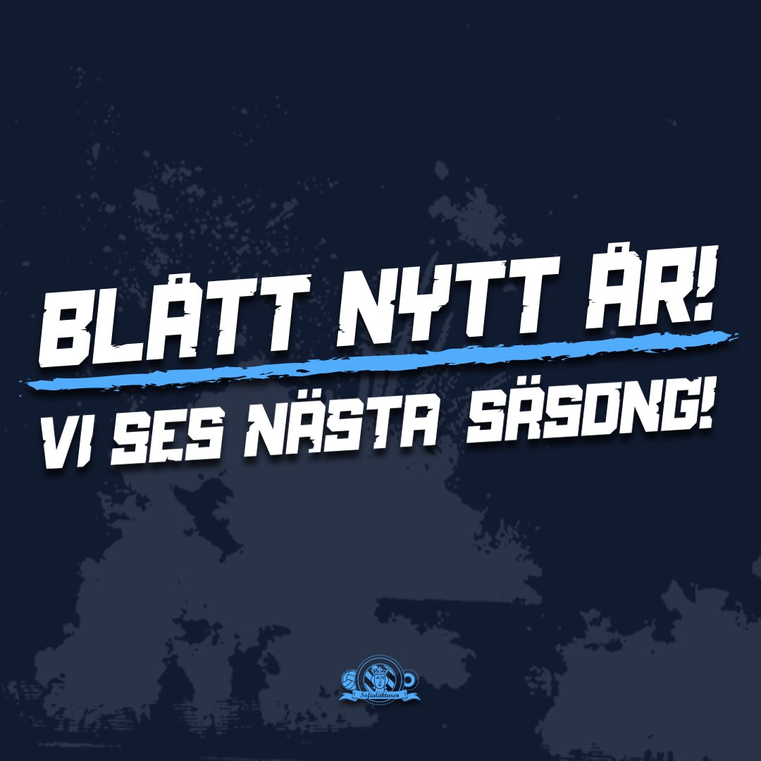 Tack för i år alla blåränder! 2026 väntar nu med revanschlust, hunger och jubileum - Djurgårdens IF fyller 135 år. Mot nya framgångar. 

Blått nytt år alla Djurgårdare - vi ses på Sofialäktaren 2026! 

Läs mer här: instagram.com/p/DS8G_6BDXp4/…