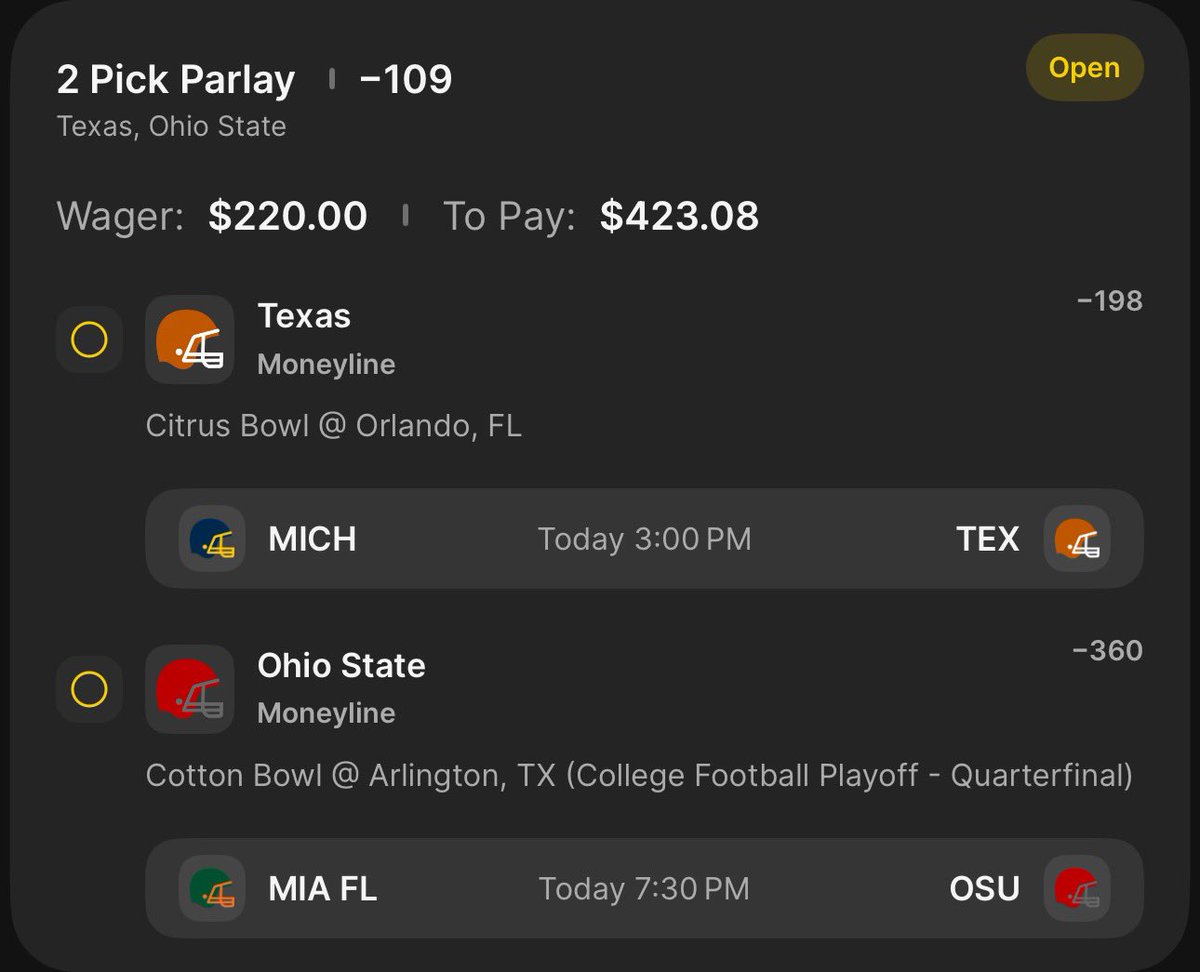 JuiceBoxLocks's tweet image. All you need to end 2025🙏🏻

(2u) Texas ML / OSU ML

Happy New Year’s Eve🫶🏻