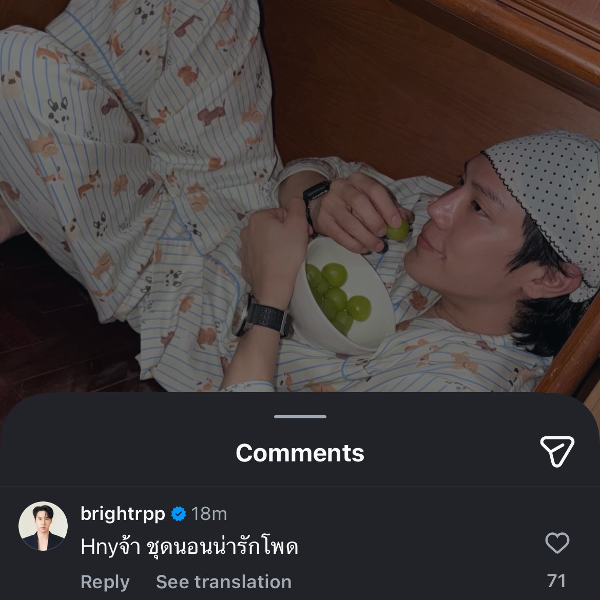 joytothebu's tweet image. จัดอันดับคนที่กินองุ่นใต้โต๊ะข้ามปีแล้วเห็นผลทันตาที่สุด

1. เกรท สพล