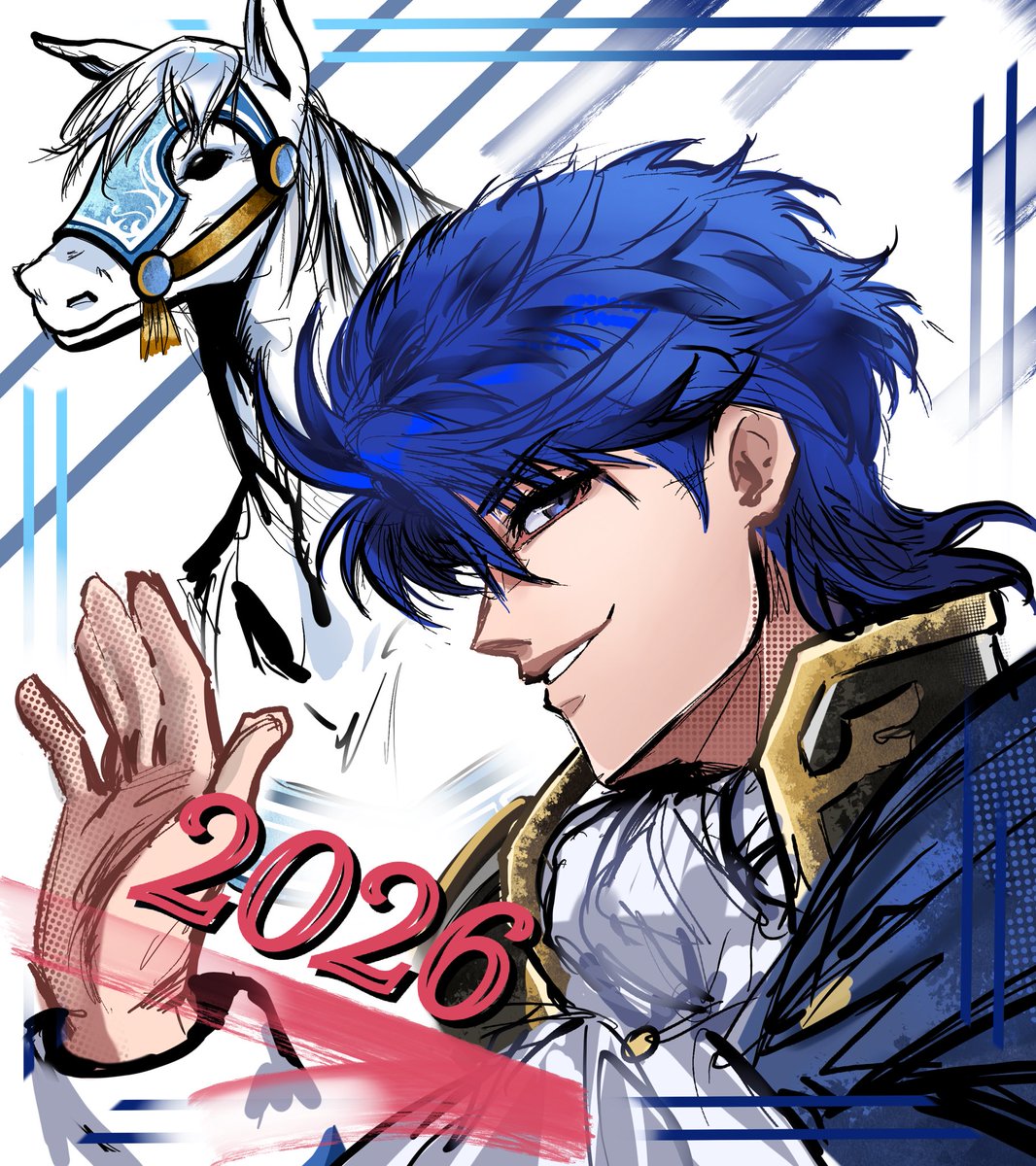 happy new year 🐎💙