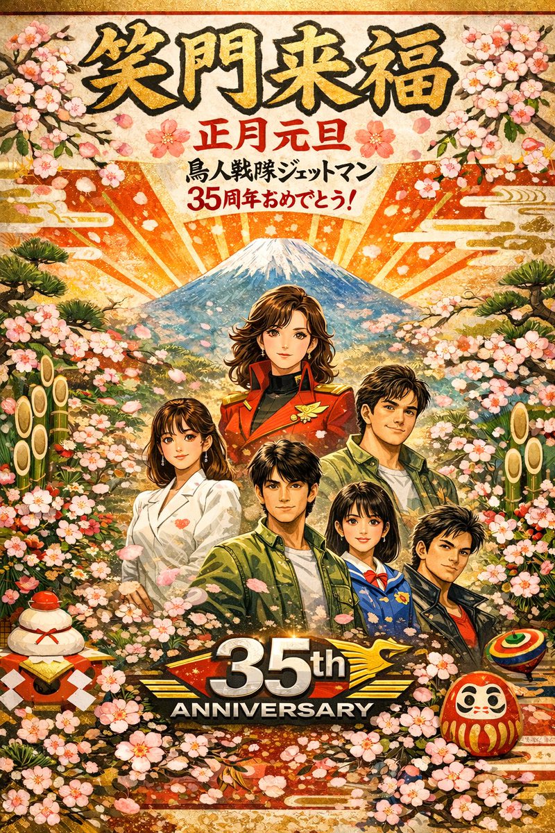 Happy new year 🌄 今年も宜しくお願い申し上げます！ 2026年は鳥人