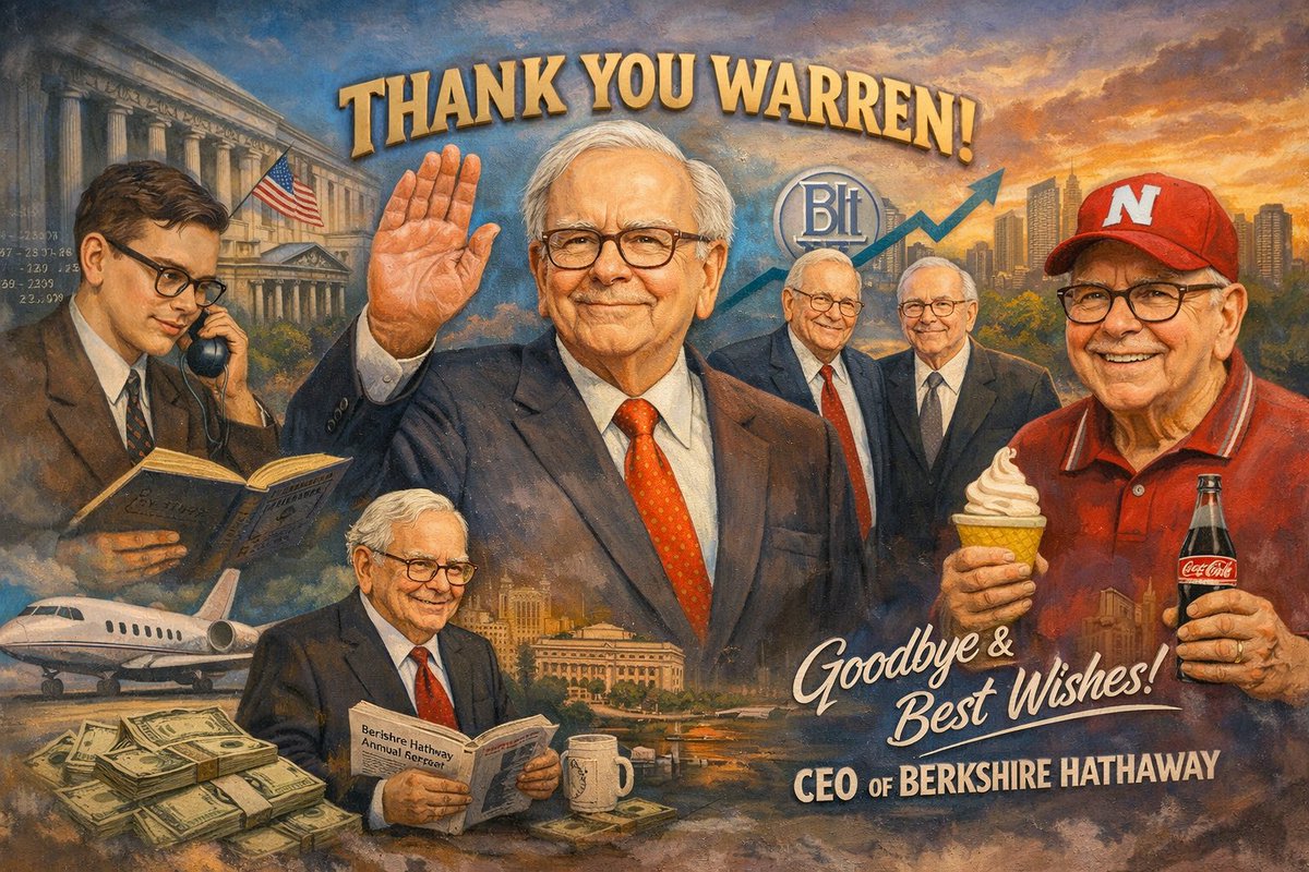 🔵BARCHART: Addio a Warren Buffett: Ultimo giorno da CEO di Berkshire Hathaway