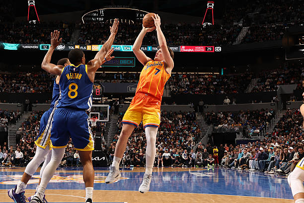 Kon Knueppel vs. Warriors

20 points (4-7 3P)
8 assists / 1 turnover
5 rebounds