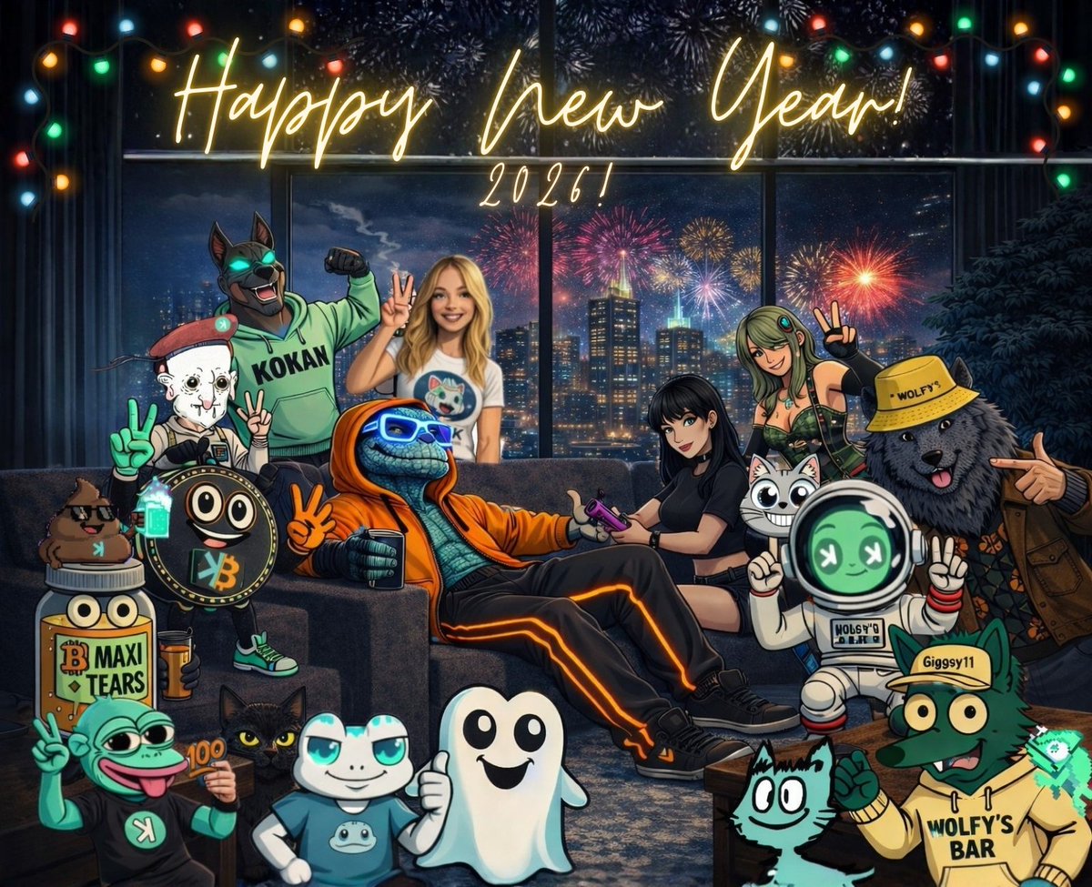 Hey #Kaspa, fam! 🥂

#Krex wishes you a strong New Year.
Health to stay sharp.
Wealth that grows with patience.
Clarity to ignore the noise.
May your bags grow quietly while others rush.
The grid stays on. ⚡️🔥

Happy New Year to everyone! 🍻😊

#KAS $KAS #HappyNewYear2026