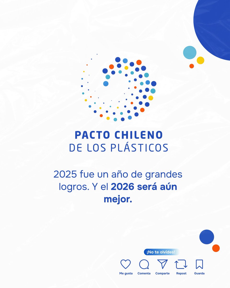 Pacto Chileno de los Plásticos tweet media
