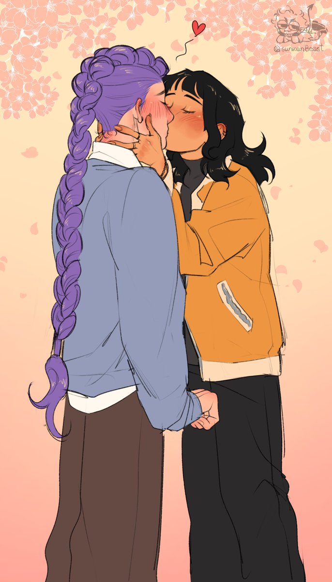 Happy new year I guess
Have some #zoerumi to make it happier

#kpdh #kpopdemonhunters