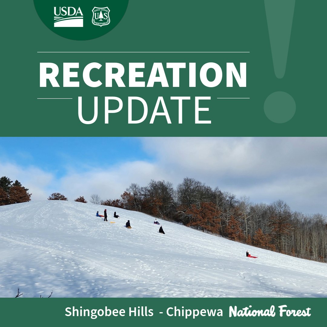 chippnf's tweet photo. The Shingobee Hills Recreation Area Chalet will be OPEN 9-4 TODAY, January 2 and January 3!
The Shingobee Hills Recreation Area is located 5 miles southwest of Walker, Minnesota.
For more information: Walker Ranger District - 218.547.1044 or https://t.co/ac1ccZ4NbW https://t.co/IAcxJJu4rU