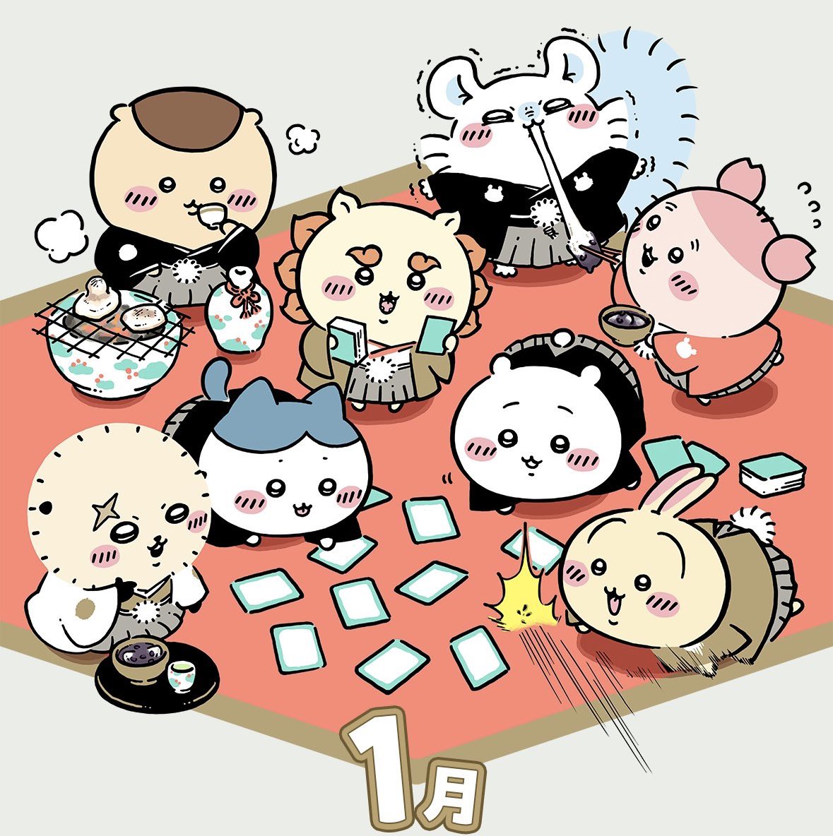 kuri_matcha_'s tweet photo. あけましておめでとうございます！！
今年もよろしくお願いいたします✨️
たくさんちい活するぞー😌 https://t.co/hRvHJj8ihz