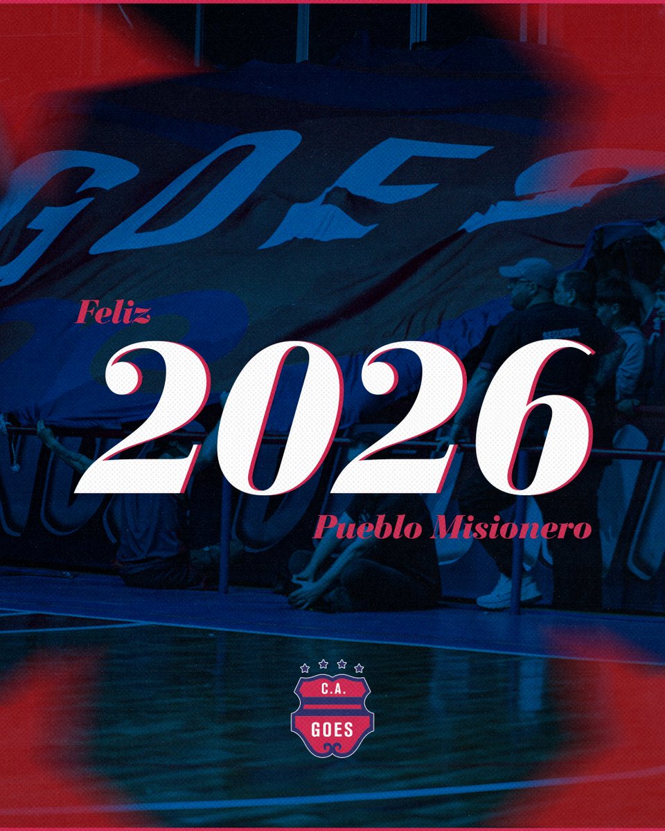 𝐅𝐞𝐥𝐢𝐳 𝐀𝐧̃𝐨 𝐏𝐮𝐞𝐛𝐥𝐨 𝐌𝐢𝐬𝐢𝐨𝐧𝐞𝐫𝐨

Que este 2026 nos encuentre más unidos que nunca, Tranquilo el Goes 💙❤