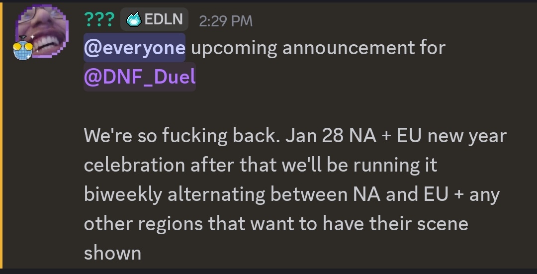 DNFDUEL IS BACK IN 2026