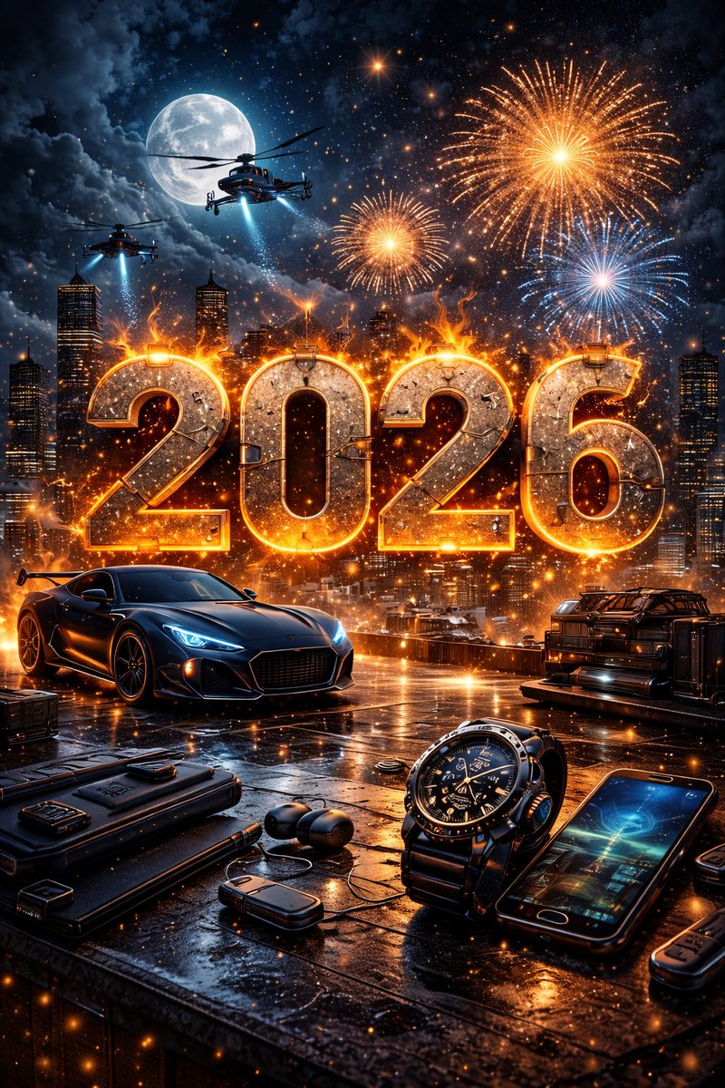 Happy new year world! I hope for each of you, this year will be the best of all that have been before!
#HappNewYear2026 #2026