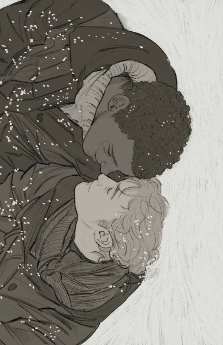 for <a href="/chattrekisses/">chattre!!</a> ❄️
#gavries #thelongwalk