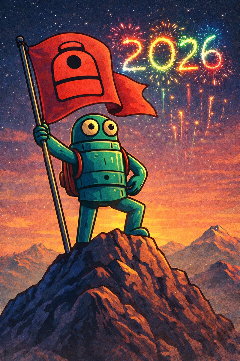 2026 is the year of <a href="/Backpack/">Backpack 🎒</a> 

All fudders will admit they were wrong. All believers will be rewarded. Builders will create something truly great

Greatness isn’t built overnight. But when it’s ready, everyone will see it. Just keep watching

Happy New Year 2026 Lads. WAO