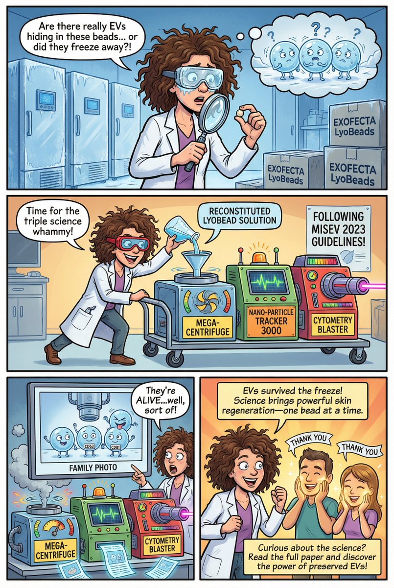 Validation of extracellular vesicles in our EXOFECTA product... medium.com/p/65d53007b070 
#exosomes #skincare #stemcells #biotech
<a href="/FactorFiveSkin/">FACTORFIVE Skincare</a>