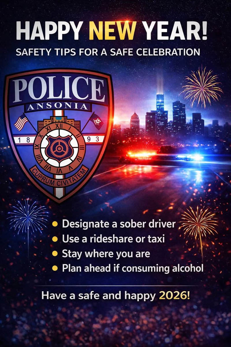 Ansonia Police tweet media