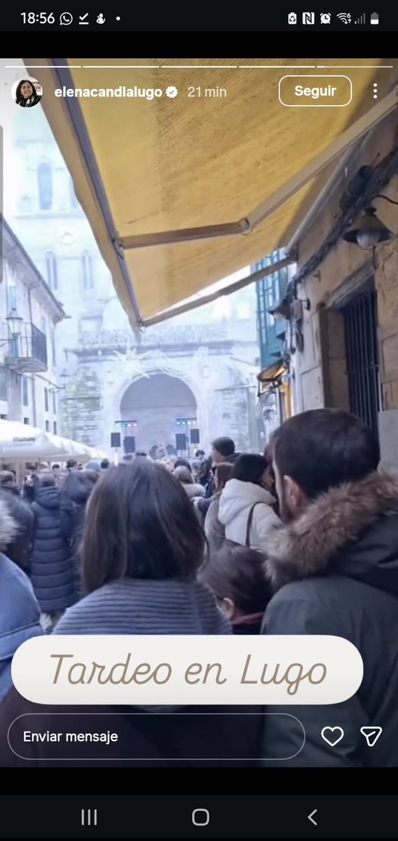 Ah, muy esclarecedor saber que la sra. Candia <a href="/ElenaCandiaLu/">Elena Candia</a> está a favor de los botellones y de que los taberneros usen la vía pública para su ganancia. Tampoco nos llevamos una gran sorpresa teniendo en cuenta a quién lleva en su 
#ContaminaciónAcústica