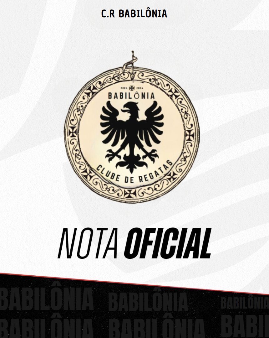 Informamos também aos nossos torcedores que, os jogadores como: Paulinho Giboia e Kalcho, são os novos reforços do Babilônia. 💢💢💢

Os jogadoras foram transferidos por meio de um draft. Com isso, serão babilônicos à partir de hoje.

#CRBabilônia