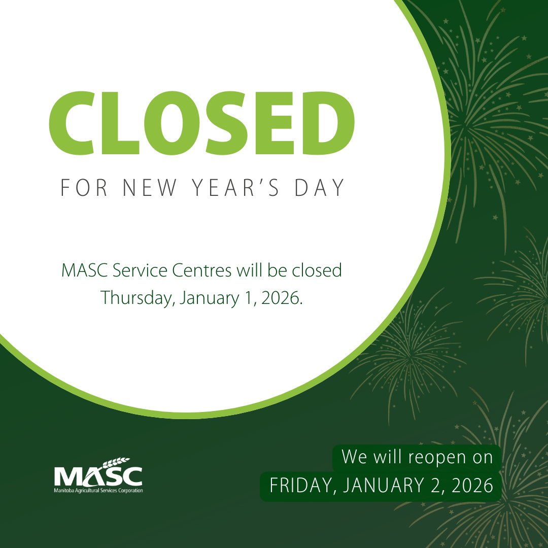 Manitoba Agricultural Services Corporation (MASC) tweet media