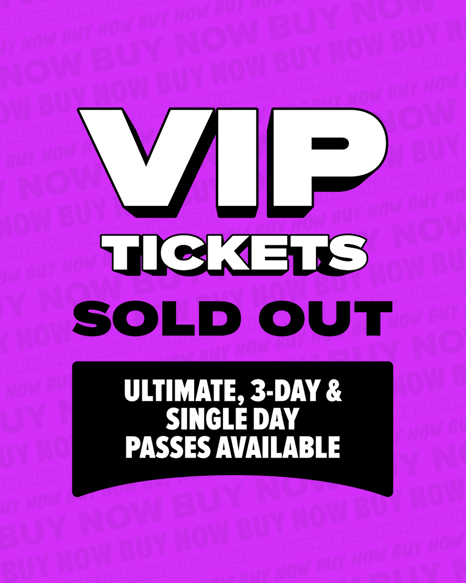 FANEXPONOLA's tweet photo. VIP Packages for #FANEXPONewOrleans are sold out. But don’t worry, you’ve got other options. The Ultimate, 3-Day & Single Day passes are still available for purchase. Get them quick to make the most of your weekend: https://t.co/uqxk9BWqKW
#GetYourTicketsNow #Tickets #SellingOut https://t.co/5lV4CDs4Ea