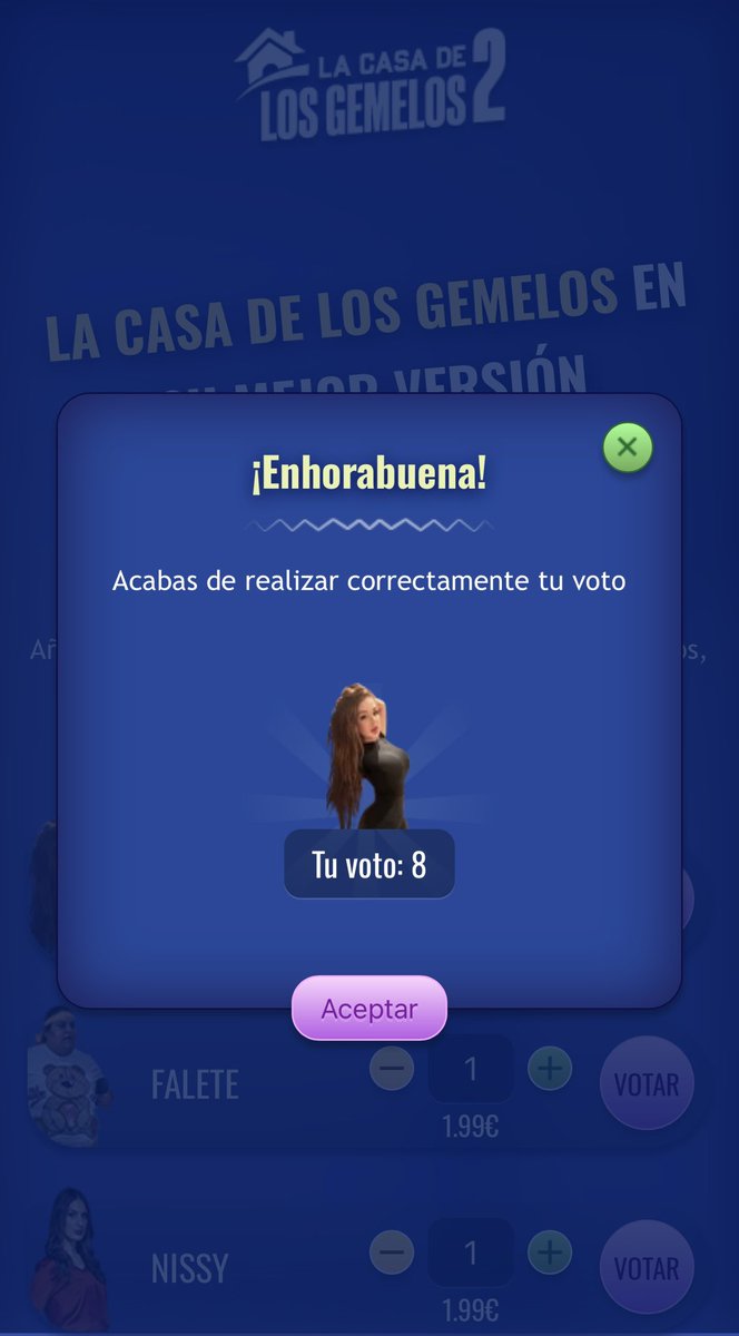 Ya puse mi granito de arena, por dios que gane #LaCasaDeLosGemelos2D24
#LaCasaDeLosGemelos2Campanadas 
#MarrashGanadora