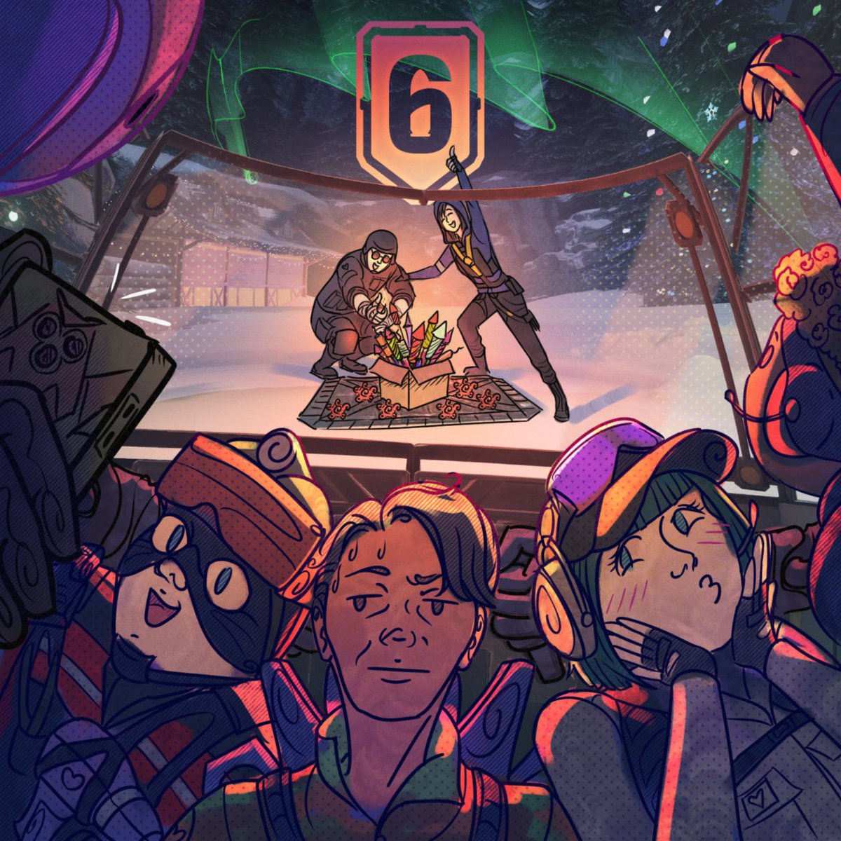 🎆 Happy New Year from all of us on Siege!