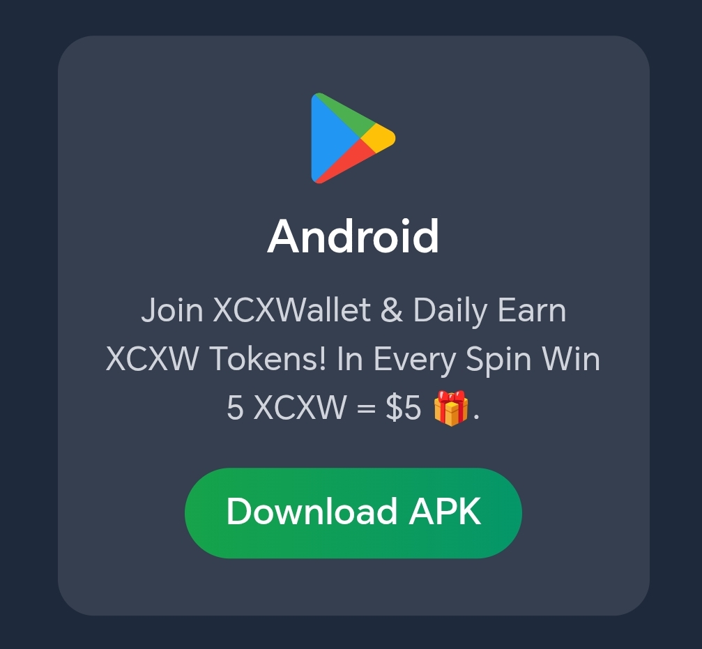 XCXWallet App tweet media