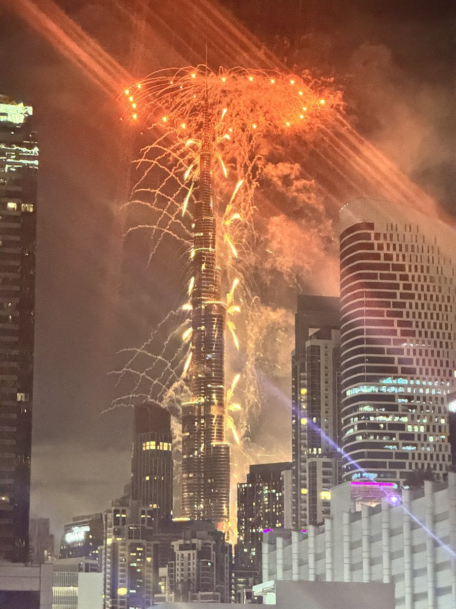 Happy new year from Dubai.