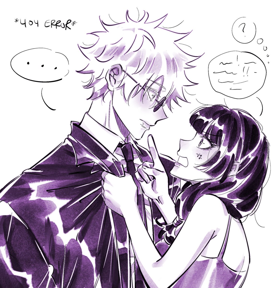 Anyone else like the fic two steps forward 💃💃💃

#gojohime #五歌 #gouta