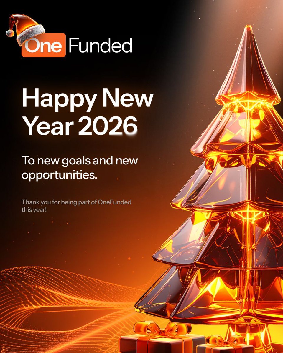 Happy New Year, traders! 🎄🥂

We hope your year was productive and profitable.
Wishing you even more growth, consistency, and bigger wins in the year ahead 📈

Proud to grow and trade together 🧡