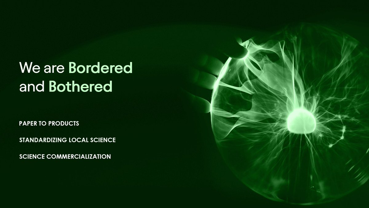 Borderless Science tweet media