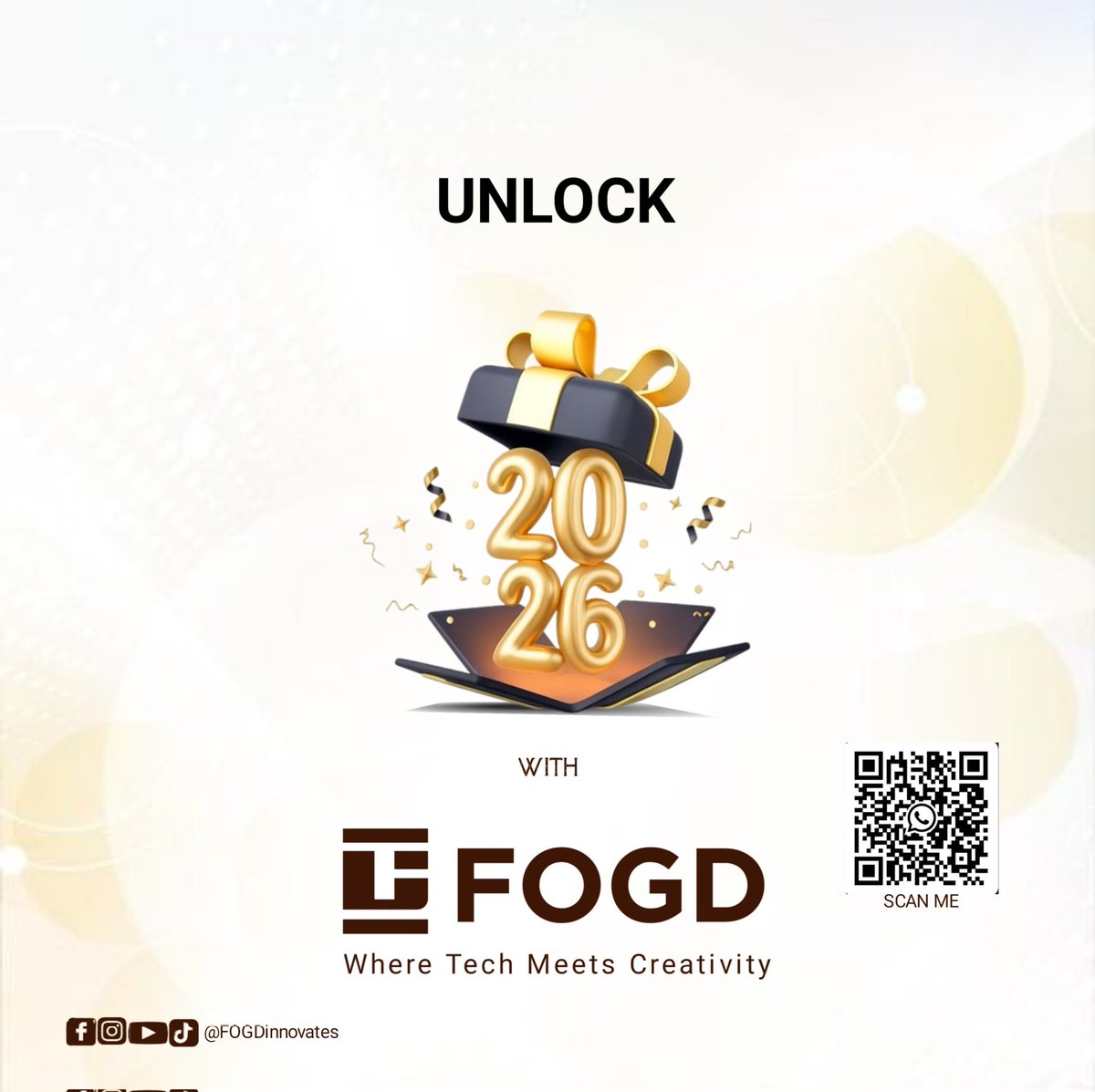 FOGDinnovates's tweet image. 🚀 *New Year, New Tech!* 🎉

Meet FOGD: Where Tech Meets Creativity 💻✨
Transforming ideas into digital masterpieces 🎨
Crafting innovation for a brighter future 🚀

#FOGD #TechMeetsCreativity #NewYearNewTech