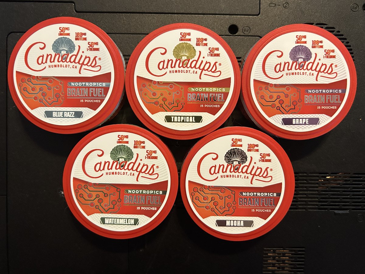SnubieDotCom's tweet image. The Cannadips brand is launching into nootropics with their new Brain Fuel line.  These pouches contain Caffeine, L-Theanine &amp;amp; Lion’s Mane!  Check out. my review!
Text Review - chadizzy1.blogspot.com/2025/12/cannad…
Video Review - rumble.com/v73pdli-cannad…

#nootropics #nootropic @cannadips