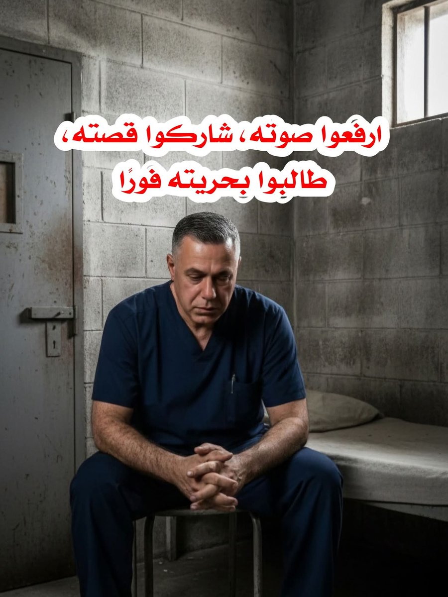 "ضحى بابنه، وبقي يحمي أطفال غزة.. العالم يطالب بالحرية لمن وهب حياته للإنسان."
​"طبيبٌ برتبة جبل.. رفض الرحيل وبقي مع مرضاه حتى اللحظة الأخيرة."
​"العمل الإنساني ليس جريمة.. الحرية لصوت المستضعفين الدكتور حسام أبو صفية."
#الدكتور_حسام_أبو_صفية