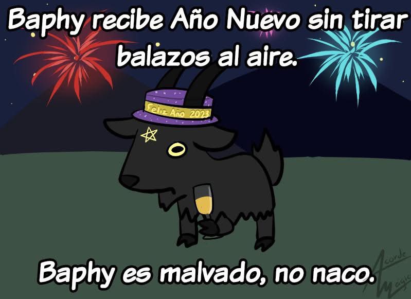 No seas naco y feliz 2026