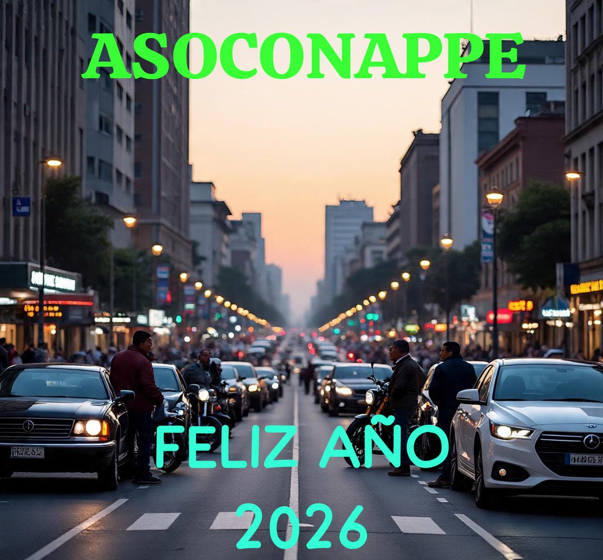 ¡Feliz Año Nuevo! 
🎉 Agradecemos a nuestros conductores de aplicaciones de 🚗 🚲 y 🏍️ por su trabajo.
¡Gracias! 🙏 A nuestros usuarios, gracias por confiar en nosotros.
¡Que el 2026 esté lleno de más viajes, más ingresos, más salud y más unidad! 
#FelizAñoNuevo #Conductores #App