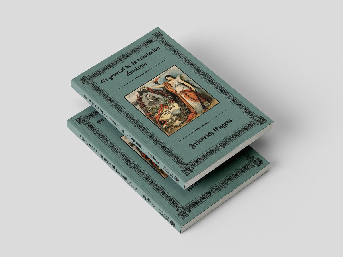 edextaticas's tweet photo. 📘 ¡Anuncio de última hora! 📘

Antes de cerrar 2025 queríamos conmemorar el 130 aniversario de la muerte de Engels, ese «general» del proletariado al que siempre merece la pena volver.

La antología recoge más de 70 textos, algunos inéditos en castellano. https://t.co/fVvkv8juii