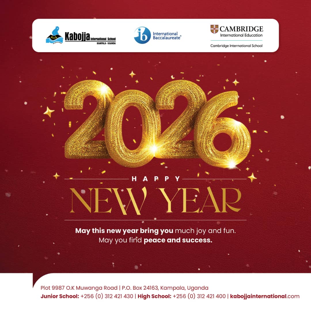 KabojjaSchool's tweet photo. As we step into a new year, we extend our warmest wishes to our learners, parents, staff, alumni and the entire Kabojja community. https://t.co/K6OedLkK9l