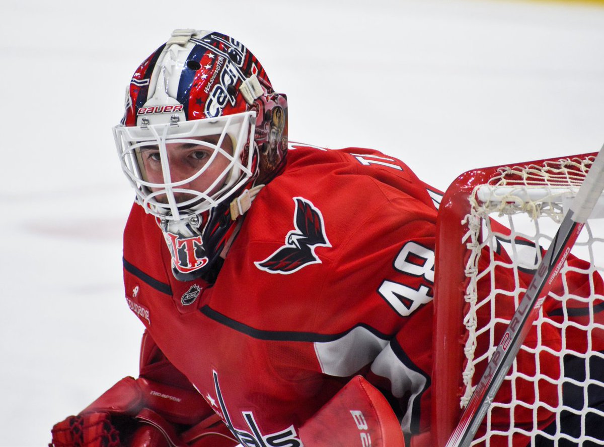 Congrats to <a href="/Capitals/">Washington Capitals</a> goalie Logan Thompson for making #TeamCanada @nhl