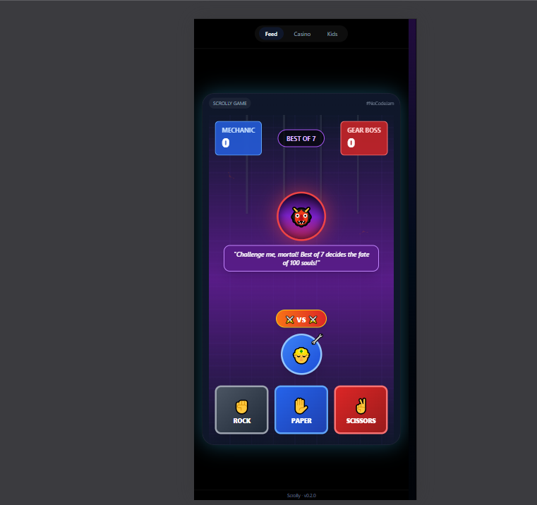 Yn1Designer's tweet photo. My entry for the @SuperteamUK X @Scrollyfeed
No-Code Game Jam. #ScollyGameJam .
Did two games , published one https://t.co/UQcHfW5lH1
@DeanDev10 and @RealEmber
please check this out . https://t.co/BkznhdE7FP