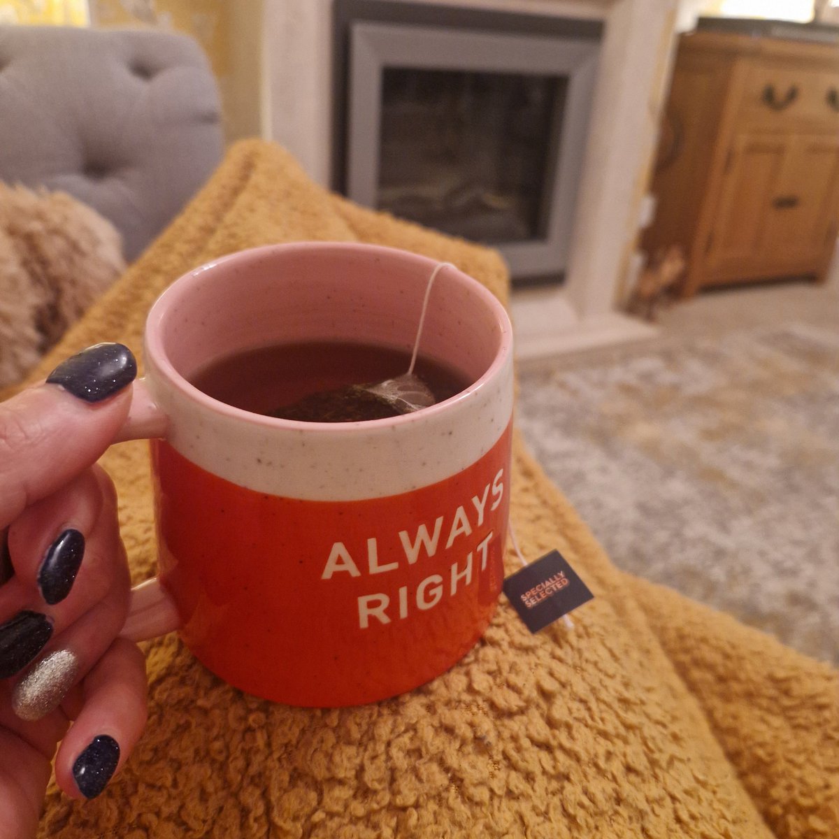 Blanket and mint tea, HNY however you are spending it ❤️