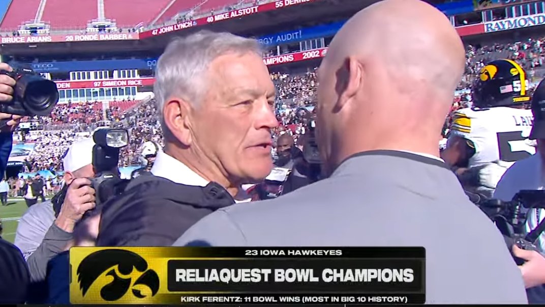 "The Big Ten sends its regards..."