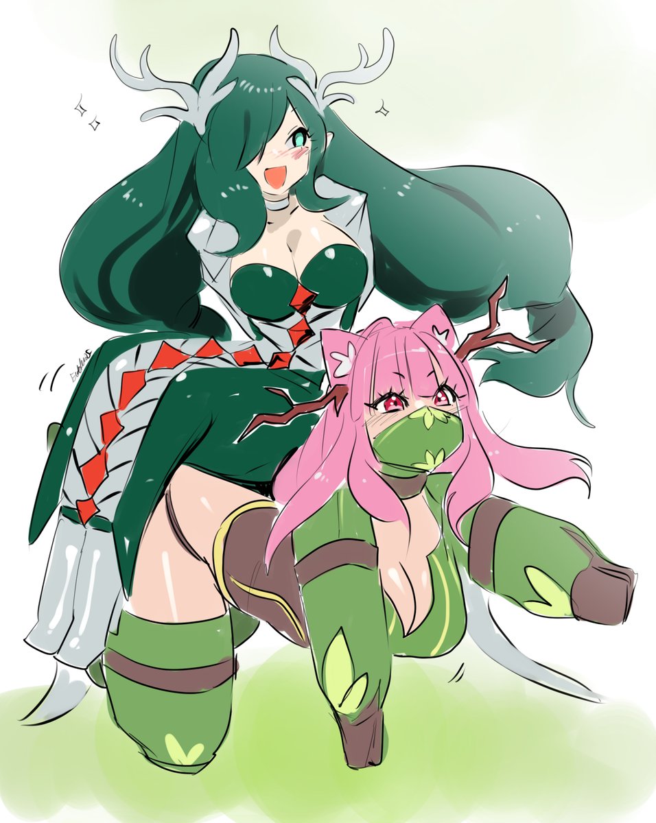 test1_5's tweet image. Nemora can sometimes be a bit of an airhead all things considered. But she does get her strokes of genius.

Art by Eudetenis: picarto.tv/eudetenis