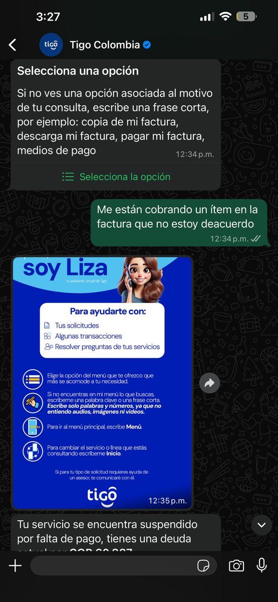 jarledavid's tweet photo. @Tigo_Colombia @Tigo_Colombia yo hablo con argumentos ese asistente no da solución, ahora fui las oficinas de Tigo y mi ciudad pero también son ineficientes no dan solución https://t.co/0ZF0aPCVAw