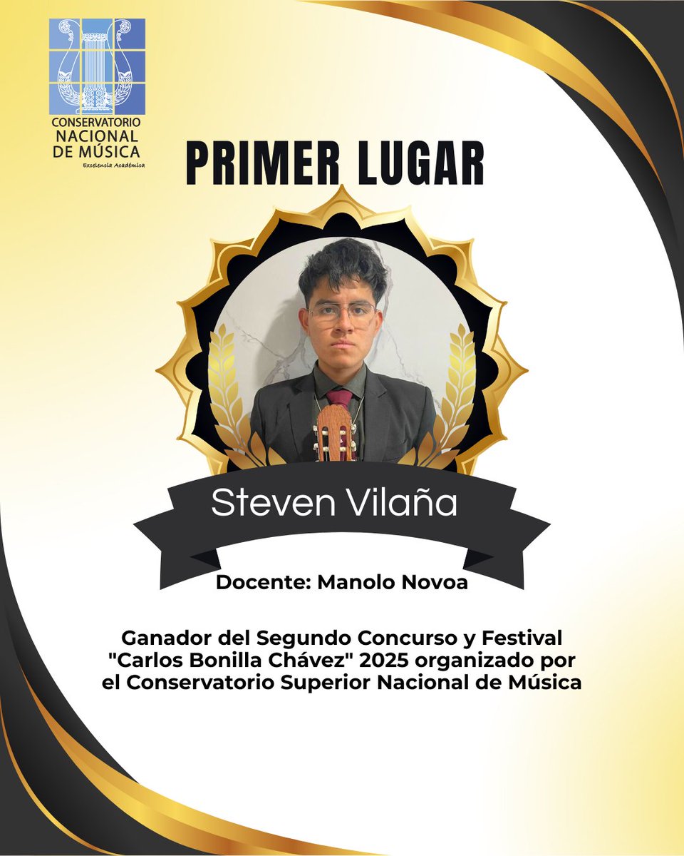 🚨¡ATENCIÓN!🚨
🇪🇨 Experiencias que nos enriquecen
🥁 Felicitaciones a Steven Vilaña 
C
N
M
#atención
#informativo
#CNM2025 #SoyConservatorio #soycnm #cnm  #Ecuador #QuitoRenace