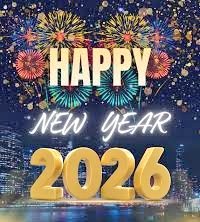 ✨ Happy New Year! ✨
Wishing you a year filled with good health, peace, and continued success.May the coming year bring new opportunities, steady progress, and positive achievements.